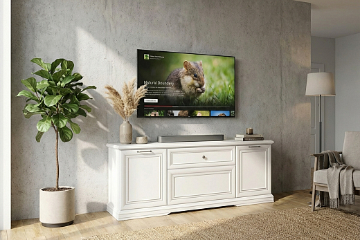 СЕВИЛЛА тумба RTV 3D1S (белый)