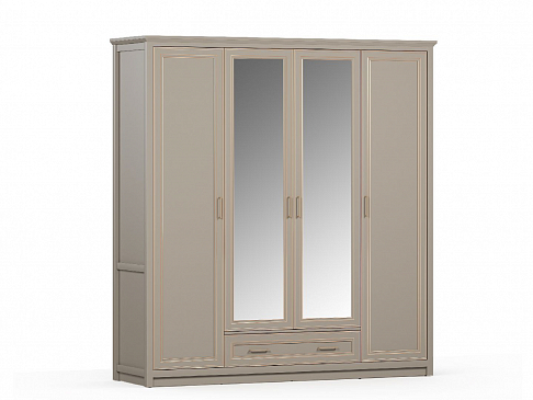 КЛАССИК шкаф SZF2D2L1S (глиняный серый)