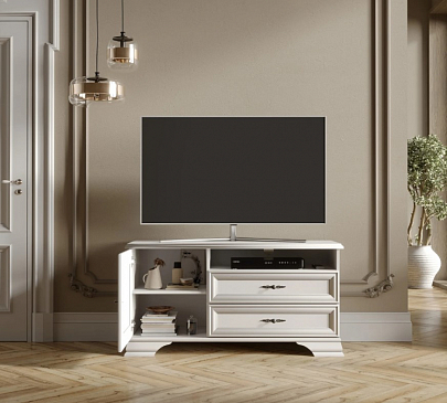 КЕНТАКИ тумба RTV1D2S (белый)