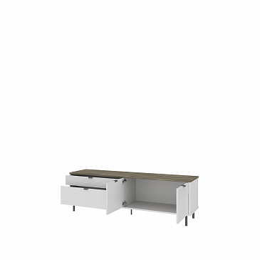 СИМПЛ Тумба RTV 2D2S (белый, монте, джелато)