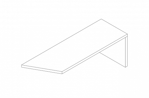 ДЖАГГЕР  Подставка L 137 (черный)