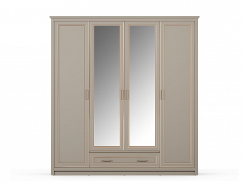 КЛАССИК шкаф SZF2D2L1S (глиняный серый)